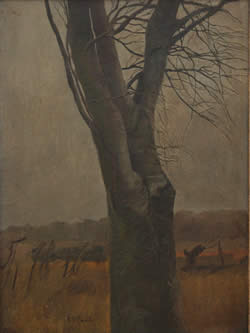 Ernst te Peerdt: Baumstudie