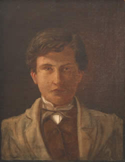 Ernst te Peerdt: Selbstportrait