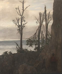 Ernst te Peerdt: Windbruch an der Felsenküste